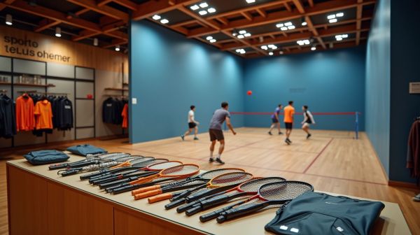 Boutique de squash : équipements et accessoires pour tous les niveaux